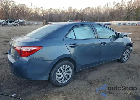2017 Toyota Corolla L из США, поврежденный, VIN 2T1BURHE5HC791483